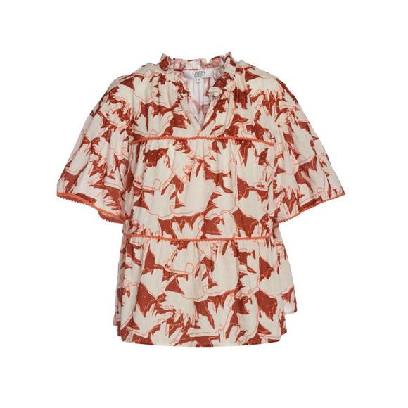 NEW CROSBY BY MOLLIE BURCH ellis top in sycamore shadows - Picture 3 of 3